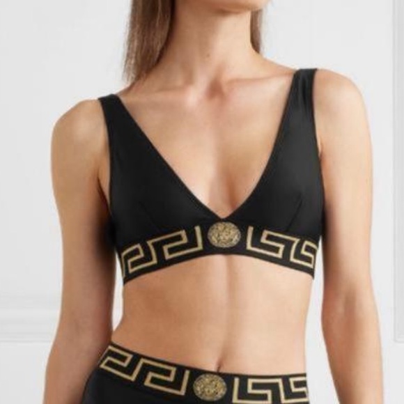 VERSACE Medusa Greca bikini top - Picture 2 of 4